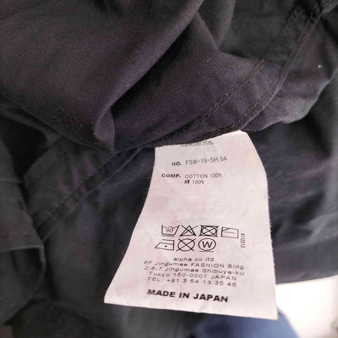 フレッシュサービス Fresh Service TOOL POCKET REGULAR COLLAR UTILITY SHIRT ユーティリティシャツ メンズ